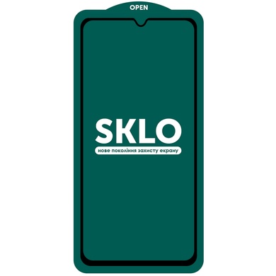 #Защитное стекло SKLO 5D (full glue) (тех.пак) для Samsung Galaxy A12 / M12 / A02s / M02s / A02 /M02 Черный