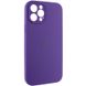 Чехол Silicone Case Full Camera Protective (AA) для Apple iPhone 13 Pro (6.1") Фиолетовый / Amethyst