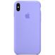 Чехол Silicone Case (AA) для Apple iPhone XS Max (6.5") Голубой / Lilac Blue