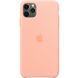Чехол Silicone Case (AA) для Apple iPhone 11 Pro Max (6.5") Оранжевый / Grapefruit