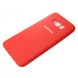 Чохол Silicone Cover Full Protective (AA) для Samsung G955 Galaxy S8 Plus, Червоний / Red