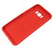 Чехол Silicone Cover Full Protective (AA) для Samsung G955 Galaxy S8 Plus Красный / Red
