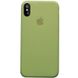 Чехол Silicone Case Full Protective (AA) для Apple iPhone XR (6.1") Зеленый / Dark green