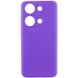 Чохол Silicone Cover Lakshmi Full Camera (AAA) для Xiaomi Redmi Note 13 Pro 4G, Фіолетовий / Amethyst