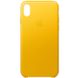 Чохол Silicone Case (AA) для Apple iPhone XS Max (6.5 "), Жовтий / Sunflower