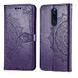 Кожаный чехол (книжка) Art Case с визитницей для Xiaomi Redmi 8 Фиолетовый