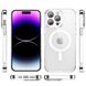 TPU+PC чехол Fullcolor with Magnetic Safe для Apple iPhone 12 Pro Max (6.7") White