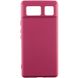 Чохол Silicone Cover Lakshmi (A) для Google Pixel 6, Бордовый / Marsala