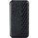 Кожаный чехол книжка GETMAN Cubic (PU) для Samsung Galaxy A02s / M02s Черный