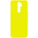 Чехол Silicone Cover My Color Full Protective (A) для Oppo A5 (2020) / Oppo A9 (2020) Желтый / Flash
