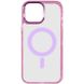 Чехол TPU Iris with MagSafe для Apple iPhone 12 Pro / 12 (6.1") Розовый