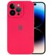 Чохол Silicone Case Full Camera Protective (AA) для Apple iPhone 14 Pro Max (6.7"), Красный / Rose Red