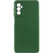 Чехол Silicone Cover Lakshmi Full Camera (A) для Samsung Galaxy M14 5G Зеленый / Dark green