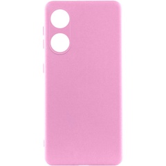 Чохол Silicone Cover Lakshmi Full Camera (A) для Oppo A58 4G, Рожевий / Pink