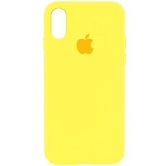 Чохол Silicone Case Full Protective (AA) для Apple iPhone XR (6.1 "), Желтый / Yellow