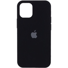 Чехол Silicone Case Full Protective (AA) для Apple iPhone 13 mini (5.4") Черный / Black