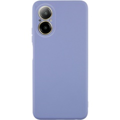 Силиконовый чехол Candy Full Camera для Realme C67 4G Голубой / Mist blue