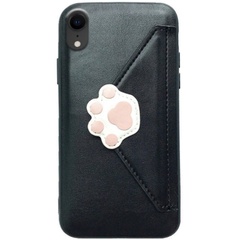 Чехол-клатч Сat paw для Apple iPhone XR (6.1"), Черный