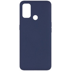 Чехол Silicone Cover Full without Logo (A) для Oppo A53 / A32 / A33 Синий / Midnight blue