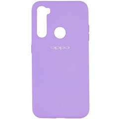 Чехол Silicone Cover Full Protective (A) для OPPO Realme C3, Сиреневый / Dasheen