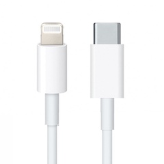 Дата кабелю Apple Lightning to USB-C 1m (Original) (MM0A3ZM/A), Белый
