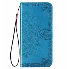 Кожаный чехол (книжка) Art Case с визитницей для Xiaomi Redmi 6A Синий