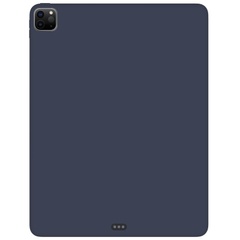 Чехол Silicone Case Full without Logo (A) для Apple iPad Pro 12.9" (2020), Синий / Midnight Blue