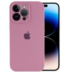 Чохол Silicone Case Full Camera Protective (AA) для Apple iPhone 14 Pro Max (6.7"), Лиловый / Lilac Pride
