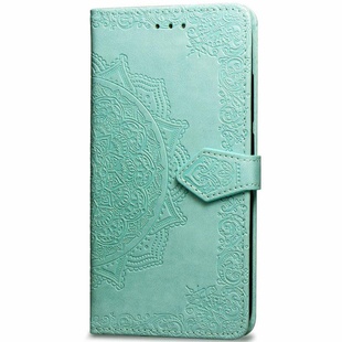 Кожаный чехол (книжка) Art Case с визитницей для Xiaomi Mi A2 Lite / Xiaomi Redmi 6 Pro Бирюзовый