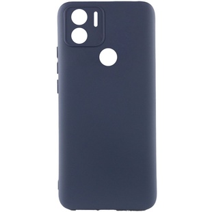 Чехол Silicone Cover Lakshmi Full Camera (A) для Xiaomi Redmi A1+ / Poco C50 / A2+ Синий / Midnight Blue