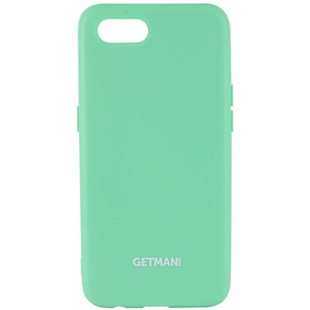 Чехол Silicone Cover GETMAN for Magnet для Realme C2, Зеленый / Green