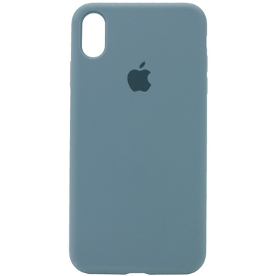 Чехол Silicone Case Full Protective (AA) для Apple iPhone XR (6.1") Зеленый / Pine green