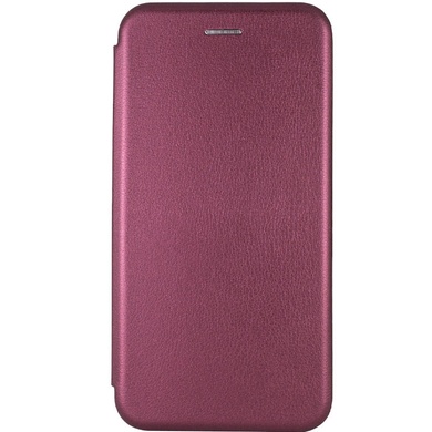 Шкіряний чохол (книжка) Classy для Samsung Galaxy A02, Бордовый