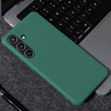 Чохол Nillkin Matte Magnetic Pro для Samsung Galaxy S24, Зеленый / Green