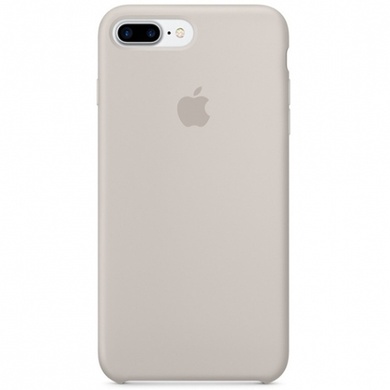 Чехол Silicone case (AAA) для Apple iPhone 7 / 8 (4.7") Серый / Stone
