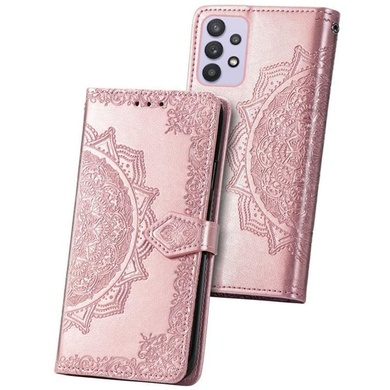 Шкіряний чохол (книжка) Art Case з візитницею для Samsung Galaxy A13 4G, Розовый