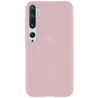 Чохол Silicone Cover Full Protective (AA) для Xiaomi Mi Note 10 / Note 10 Pro / Mi CC9 Pro, Рожевий / Pink Sand