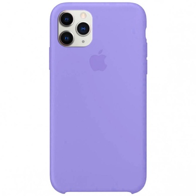 Чехол Silicone Case (AA) для Apple iPhone 11 Pro Max (6.5") Сиреневый / Dasheen