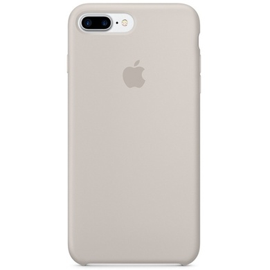 Чохол Silicone case (AAA) для Apple iPhone 7/8 (4.7 "), Сірий / Stone