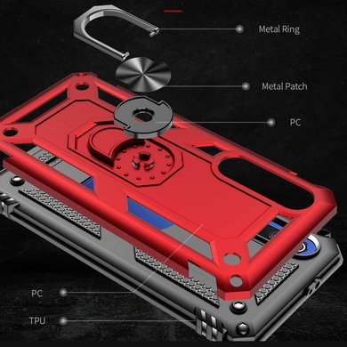 Удароміцний чохол Serge Ring for Magnet для Xiaomi Mi 9 SE, Червоний