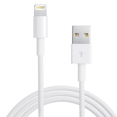 Дата-кабель для iPhone USB to Lightning 1m (box) Белый