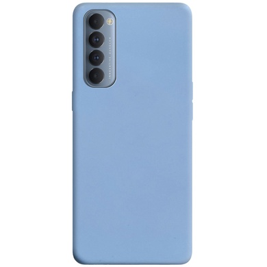 Силіконовий чохол Candy для Oppo Reno 4 Pro, Голубой / Lilac Blue