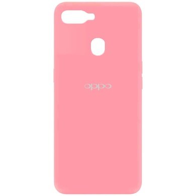 Чохол Silicone Cover My Color Full Protective (A) для Oppo A5s / Oppo A12, Рожевий / Pink
