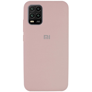 Чохол Silicone Cover Full Protective (AA) для Xiaomi Mi 10 Lite, Рожевий / Pink Sand