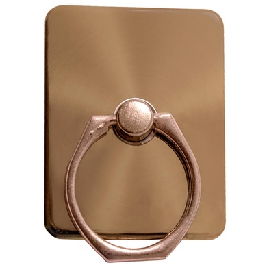 Тримач для телефона квадратний Ring Premium, Золотой