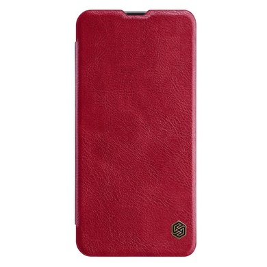 Кожаный чехол (книжка) Nillkin Qin Series для Xiaomi Pocophone F2, Красный