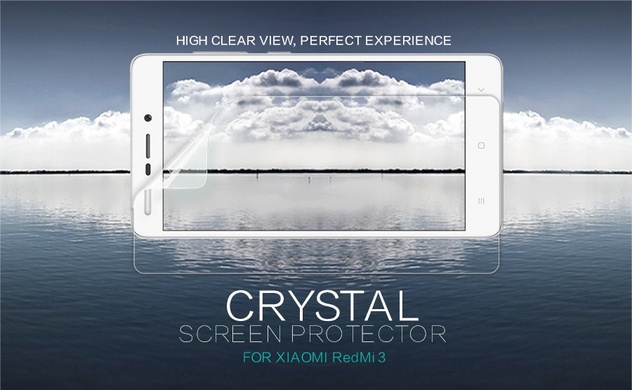 Захисна плівка Nillkin Crystal для Xiaomi Redmi 3 / Redmi 3 Pro / Redmi 3s, Color Mix
