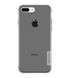 TPU чехол Nillkin Nature Series для Apple iPhone 7 plus / 8 plus (5.5") Серый (прозрачный)
