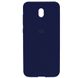 Чохол Silicone Cover Full Protective (AA) для Xiaomi Redmi 8a, Синий / Dark blue