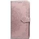 Кожаный чехол (книжка) Art Case с визитницей для Xiaomi Redmi Note 8 / Note 8 2021 Розовый
